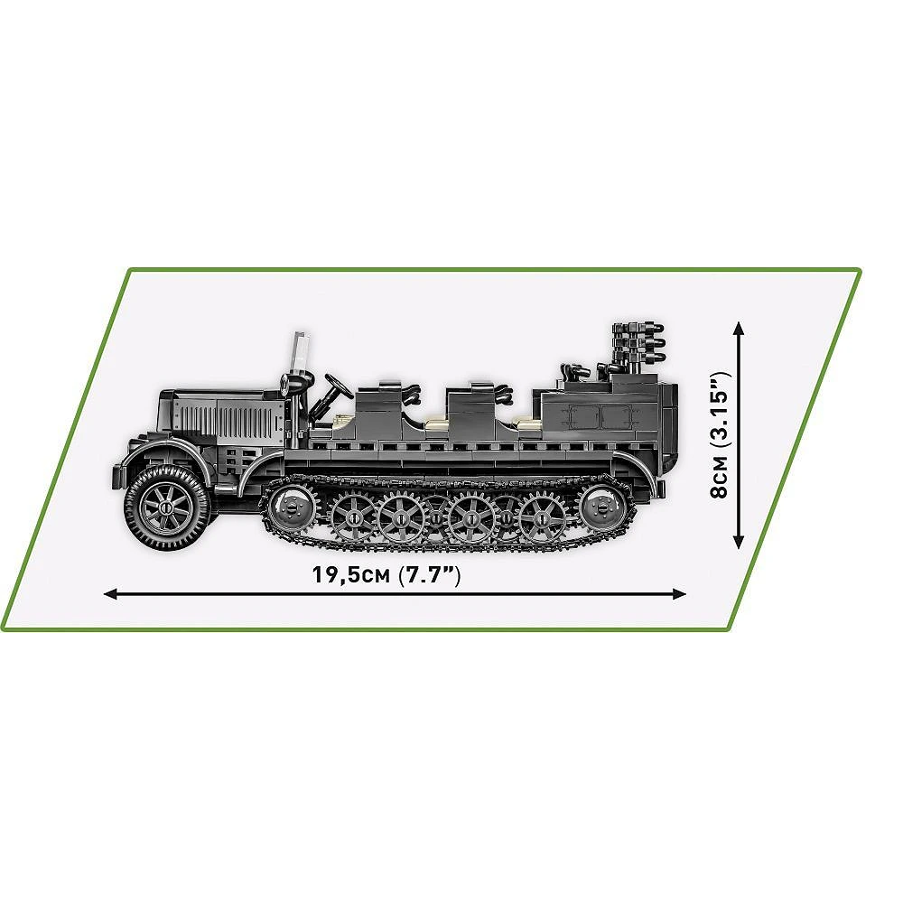 COBI Sd.Kfz. 7 Half-Track - Brick Kit