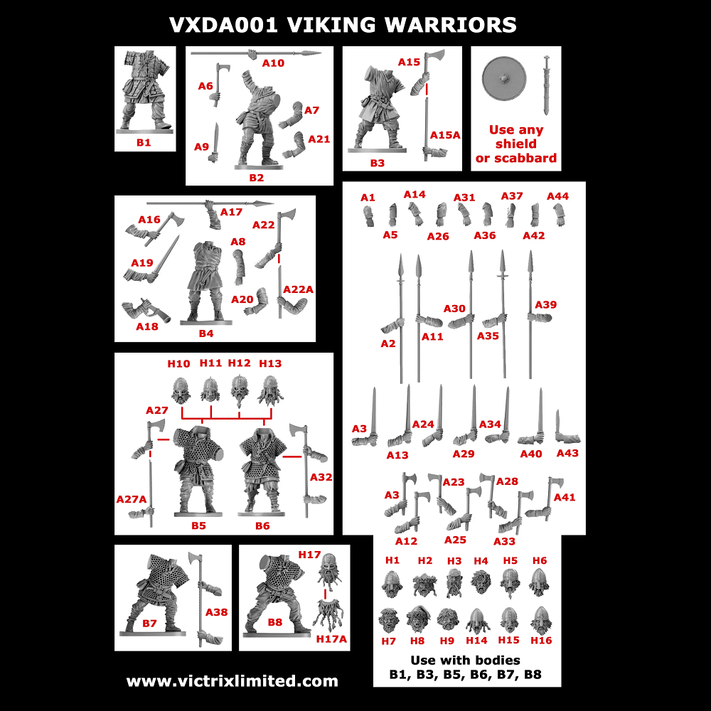 Victrix Viking Warband