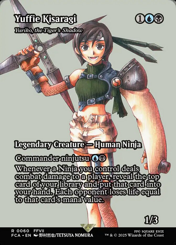 Yuriko, the Tiger's Shadow Final Fantasy Through The Ages #060 Card Front