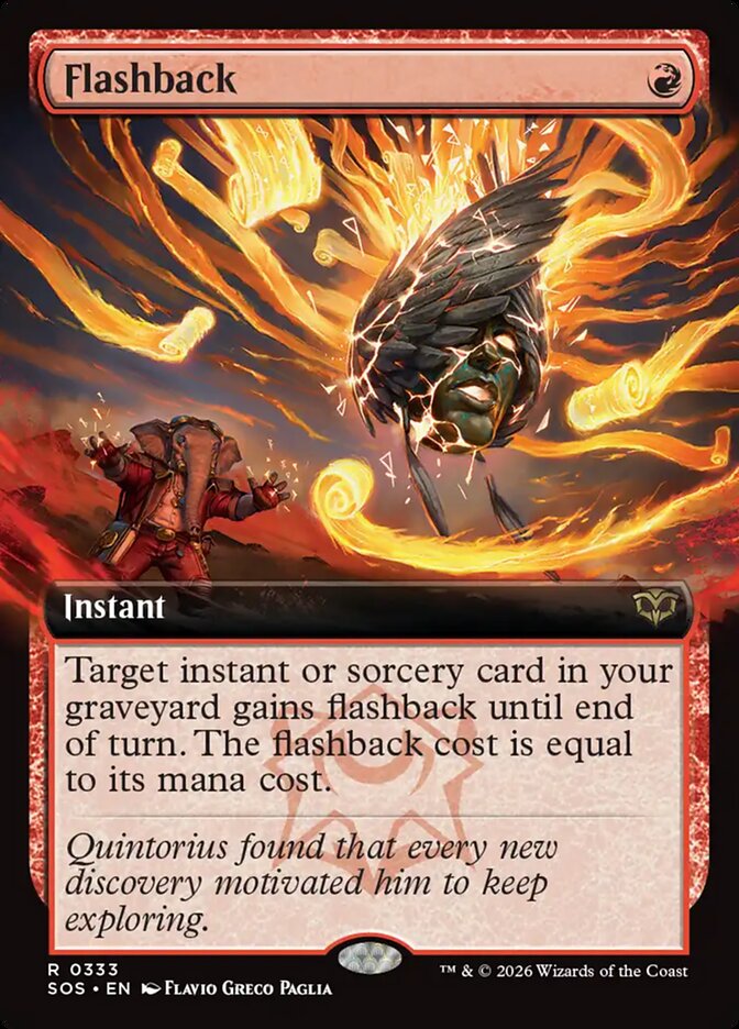 Flashback Secrets of Strixhaven Extended Art #333Card Front