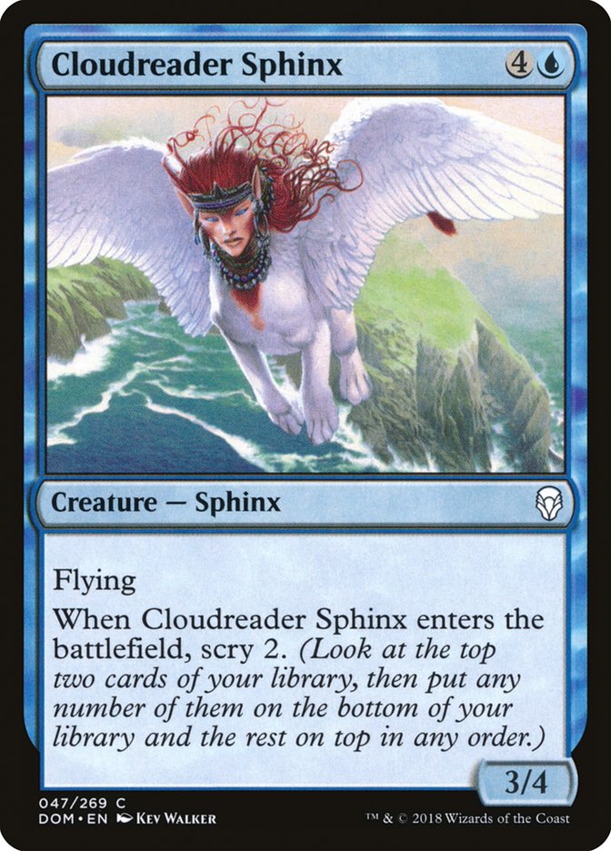 Cloudreader Sphinx Dominaria #047