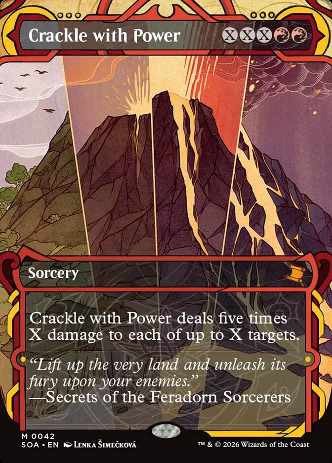 Crackle with Power Secrets of Strixhaven Mystical Archive #042Card Front
