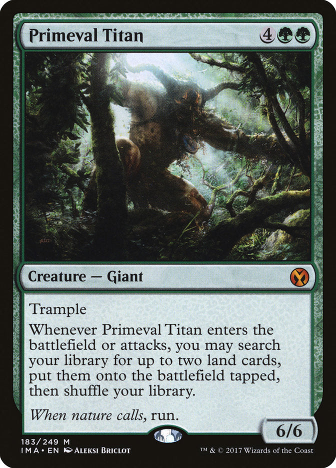 Primeval Titan - Iconic Masters #183