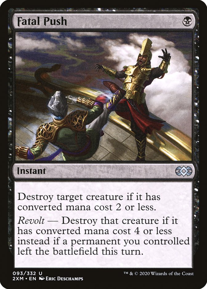 Fatal Push Double Masters #093 Card Front