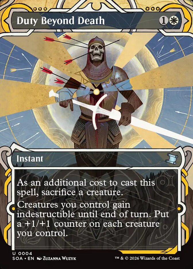 Duty Beyond Death Secrets of Strixhaven Mystical Archive #004Card Front