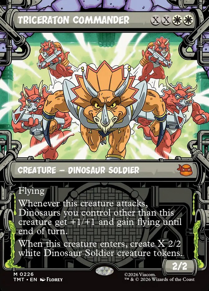 Triceraton Commander Sewer Frame #226