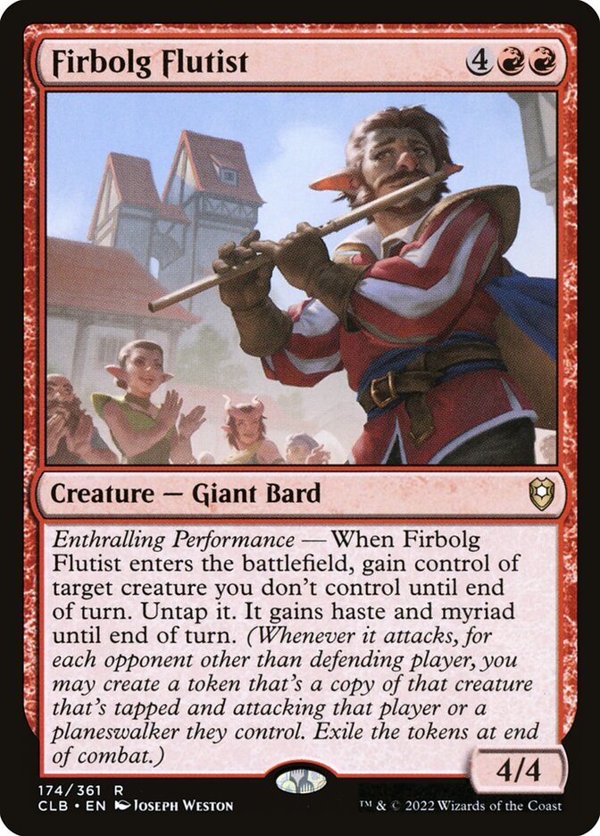 Firbolg Flutist - Commander Legends #174 Card Front