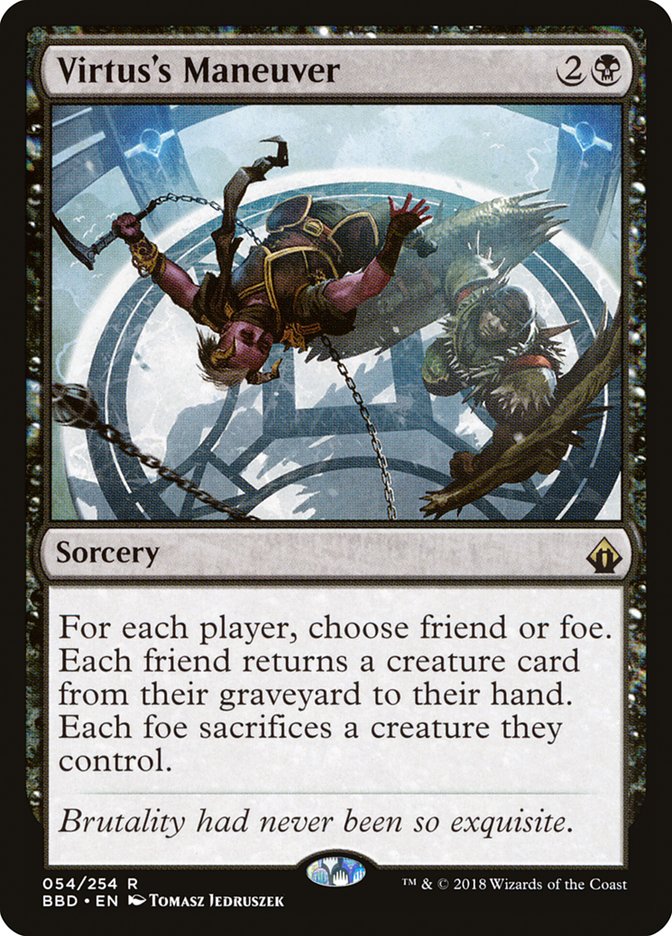 Virtus's Maneuver Battlebond #054 | Magic! The Gathering Single