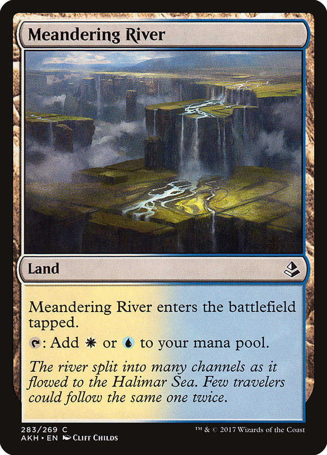 Meandering River Amonkhet #283 | Magic! The Gathering Singles