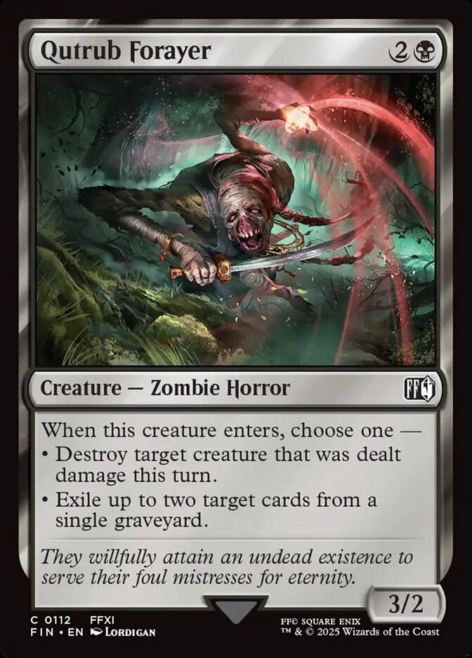 Qutrub Forayer Final Fantasy #112