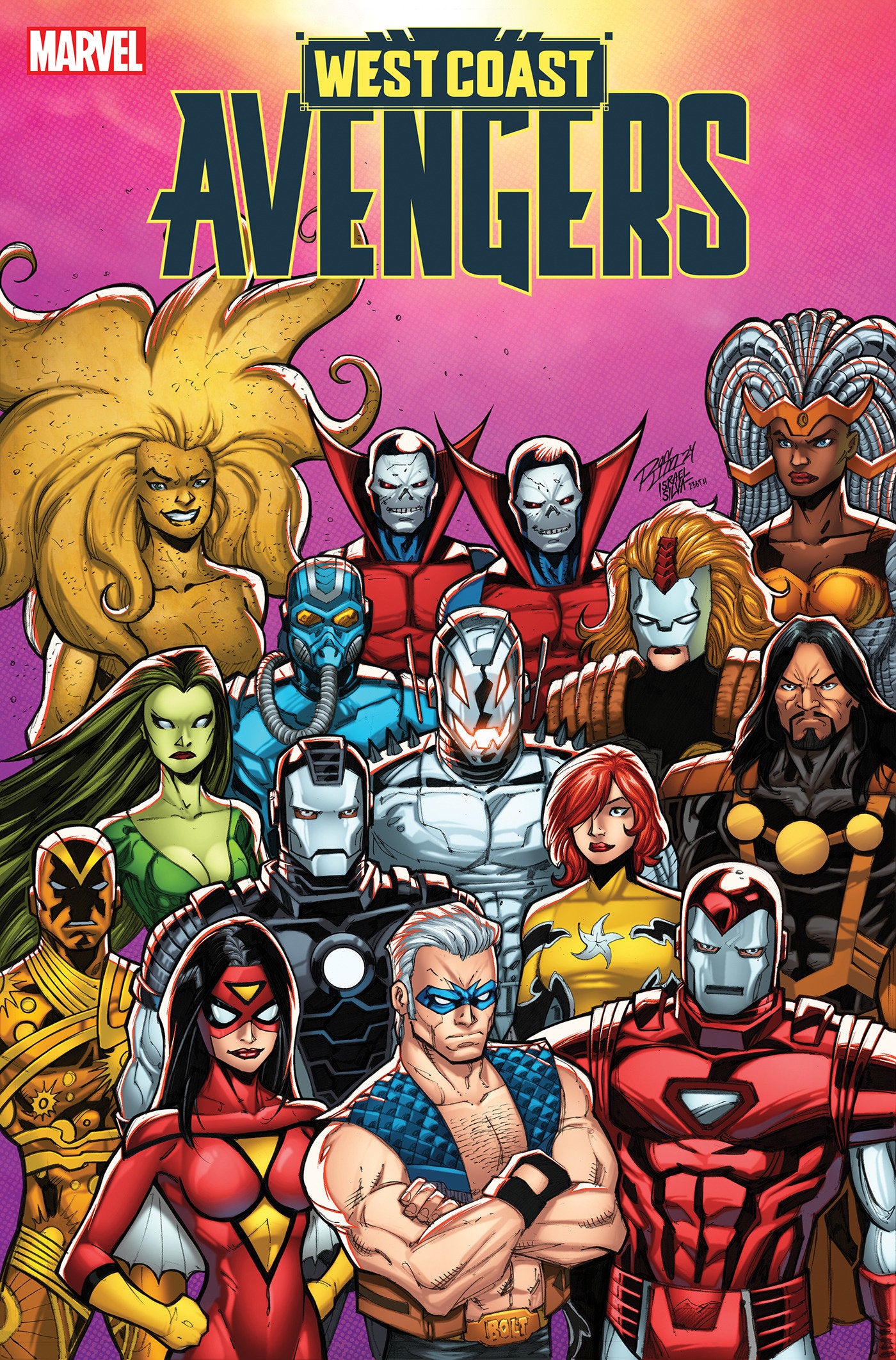 West Coast Avengers #1 Ron Lim Variant – Mighty Lancer Games
