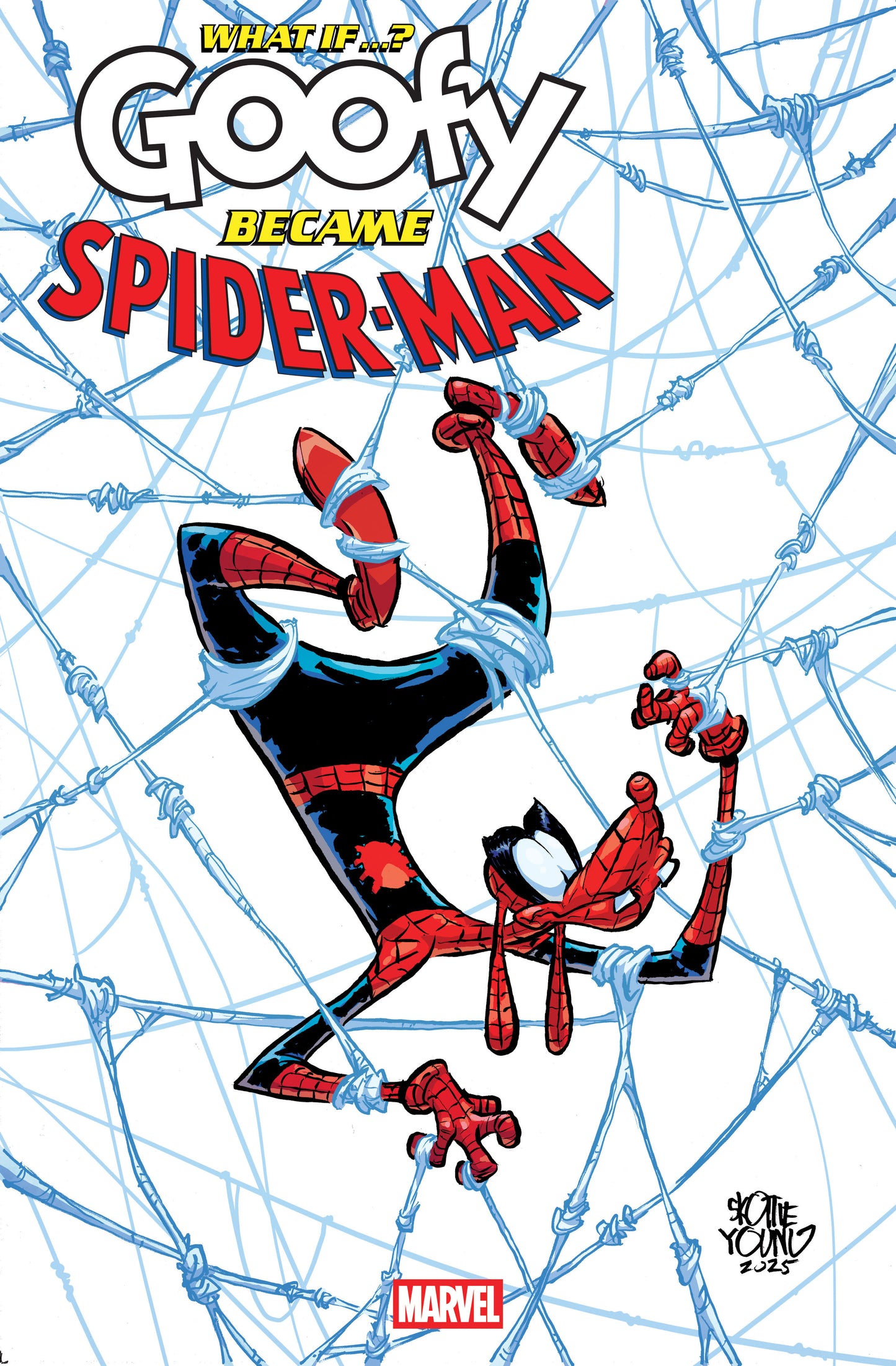 Marvel & Disney: What If...? Goofy Became Spider-Man #1 Skottie Young Variant
