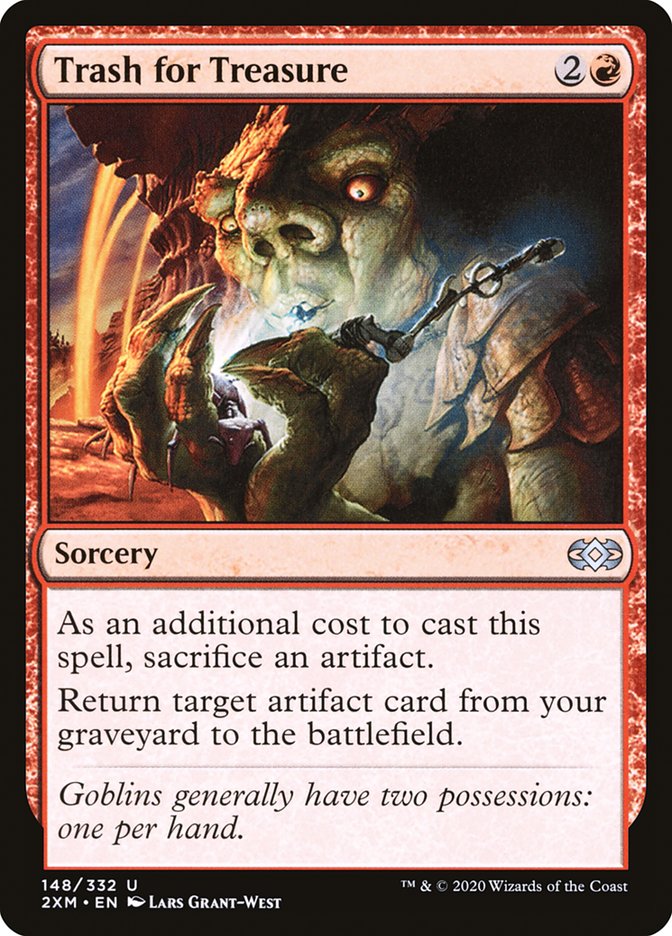 Trash for Treasure Double Masters #148 Card Front