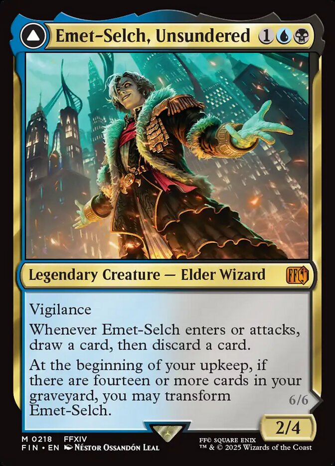 Emet-Selch, Unsundered // Hades, Sorcerer of Eld Final Fantasy #218