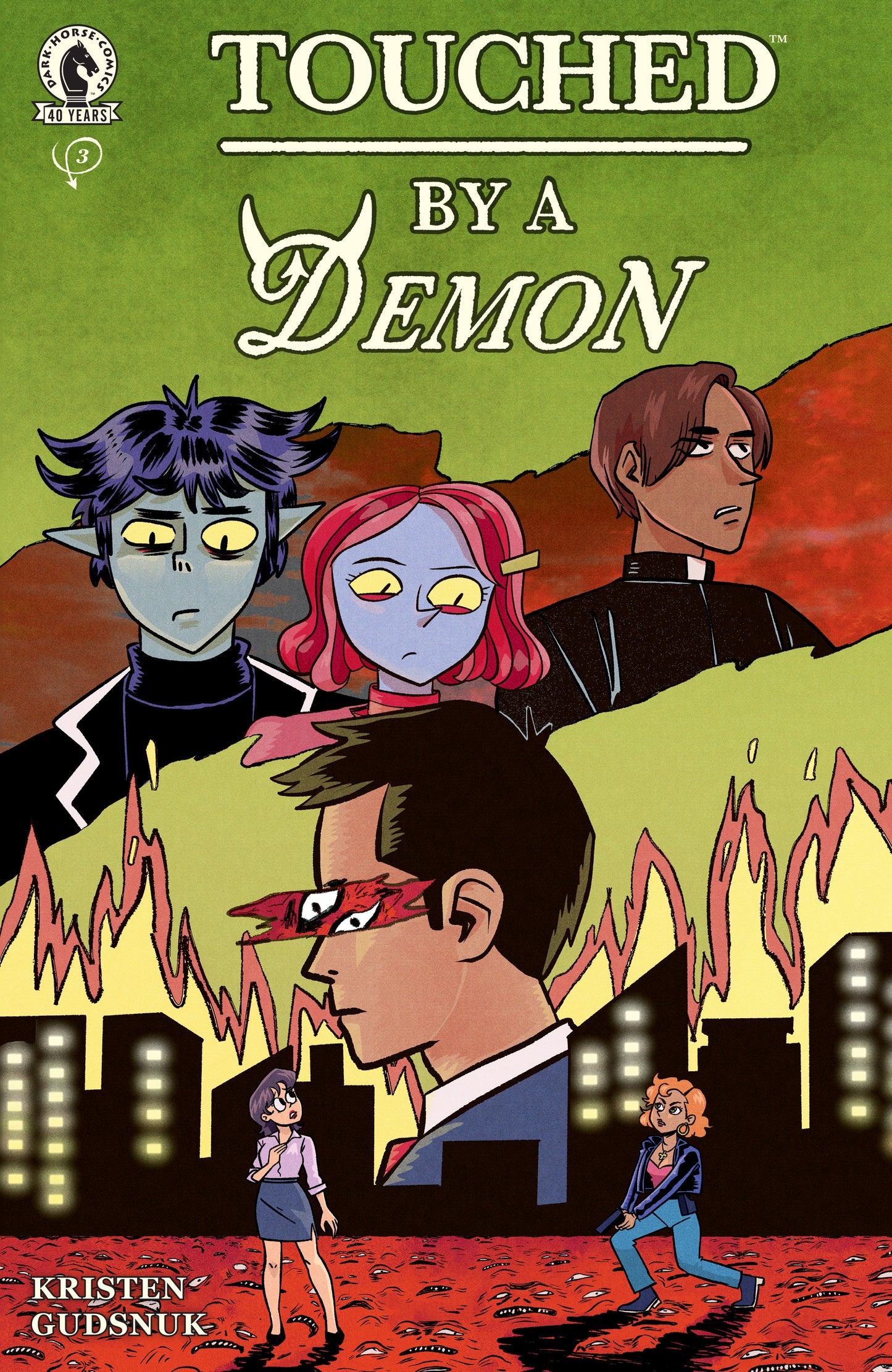 Touched By A Demon #3 (Cover A) (Kristen Gudsnuk)