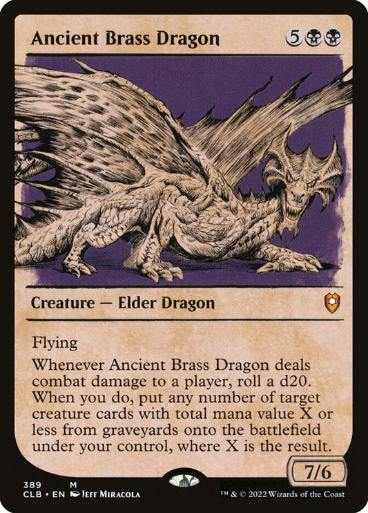 Ancient Brass Dragon - Commander...