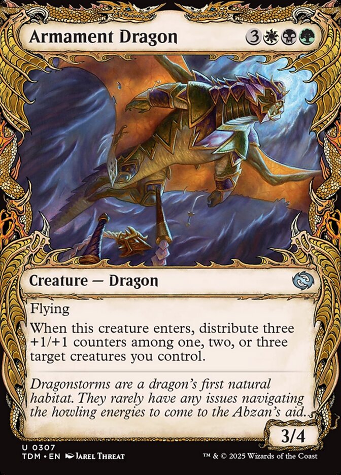 Showcase Armament Dragon Tarkir Dragonstorm #307
