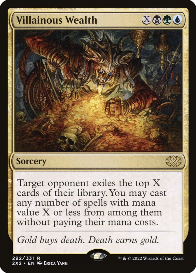 Villainous Wealth Double Masters 2 #292 | MTG Singles