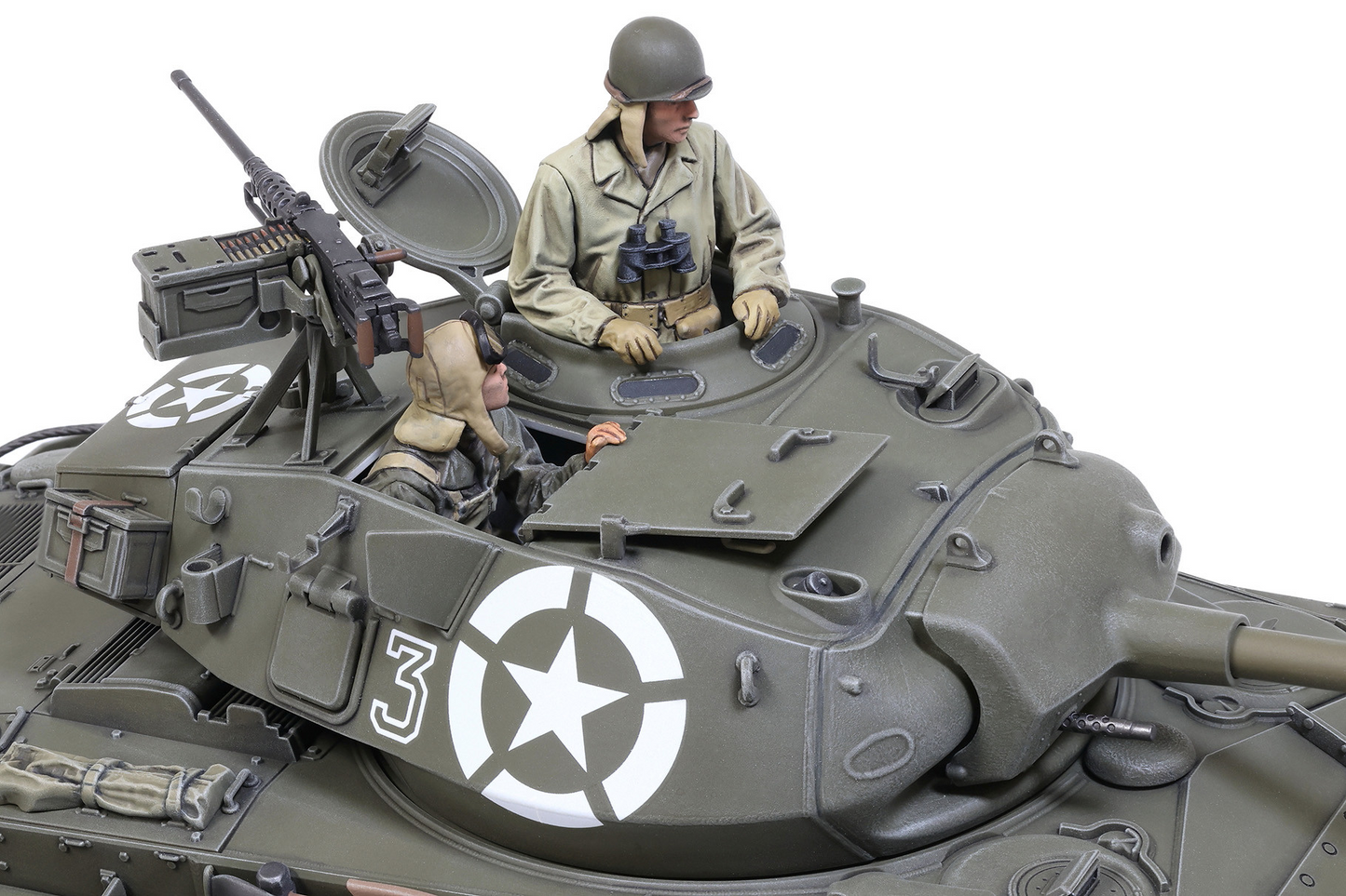 Tamiya U.S. Light Tank M24 Chaffee European Theatre -1:35 Scale Plastic Model Kit