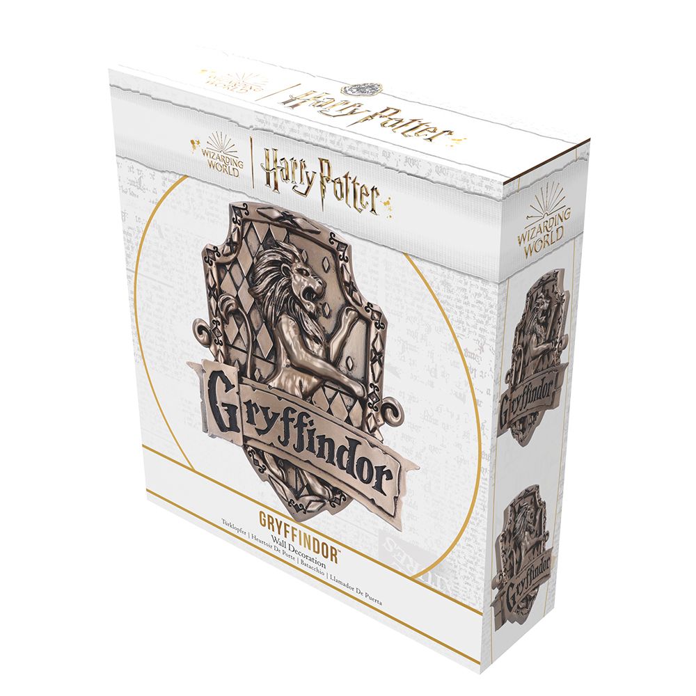 Harry Potter Bronze Gryffindor Wall Plaque 20cm - Nemesis Now