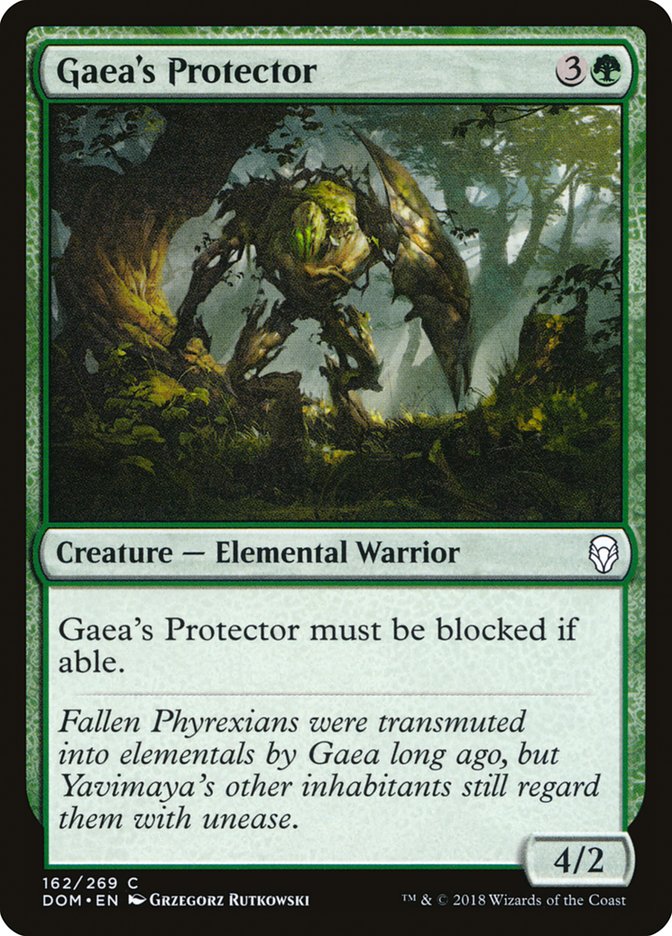 Gaea's Protector Dominaria #162