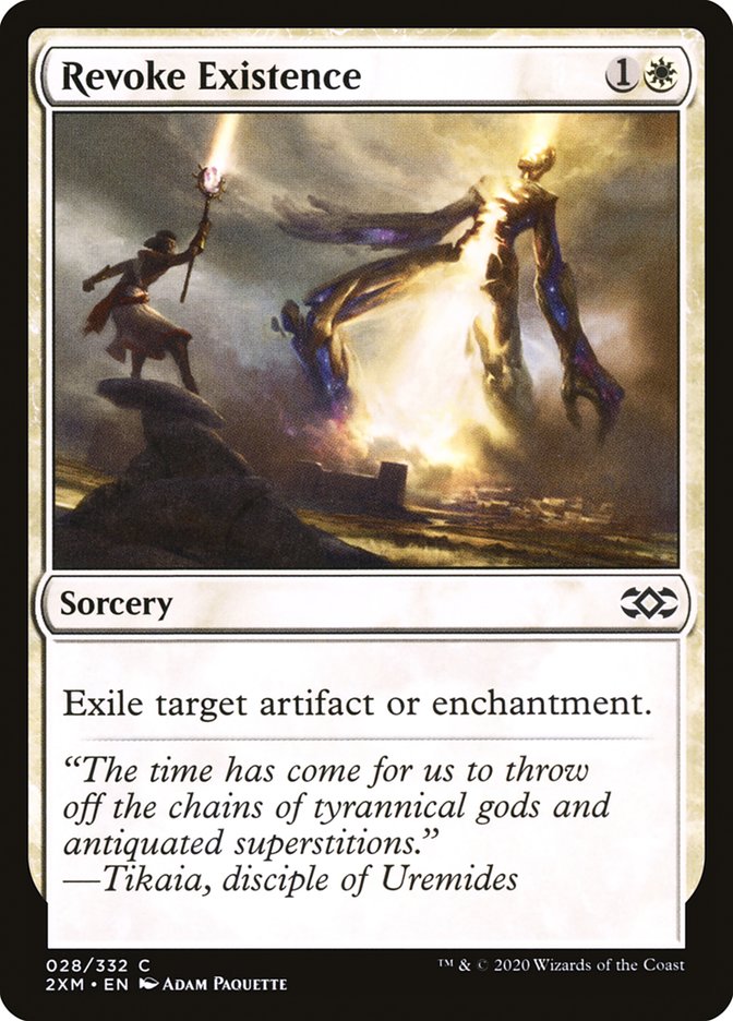 Revoke Existence Double Masters #028 Card Front