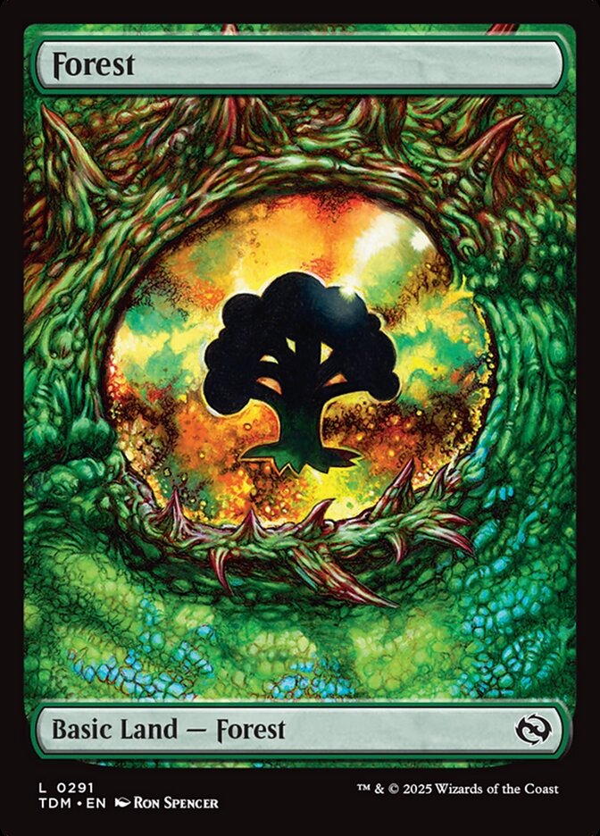 Dragon Eye Forest Tarkir Dragonstorm #291