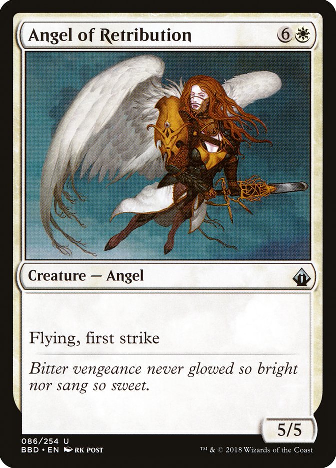 Angel of Retribution Battlebond #086 | Magic! The Gathering Single