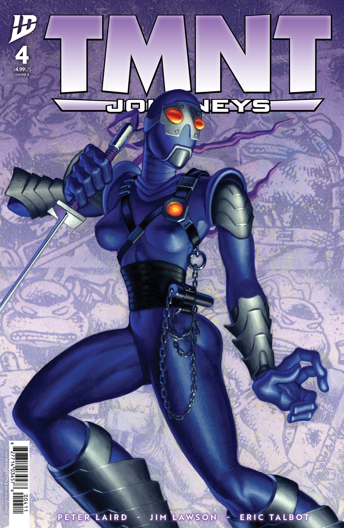 Teenage Mutant Ninja Turtles: Journeys #4 Cover A (Dooney & Lawson)