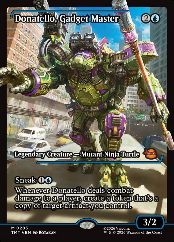Donatello, Gadget Master Showcase #283