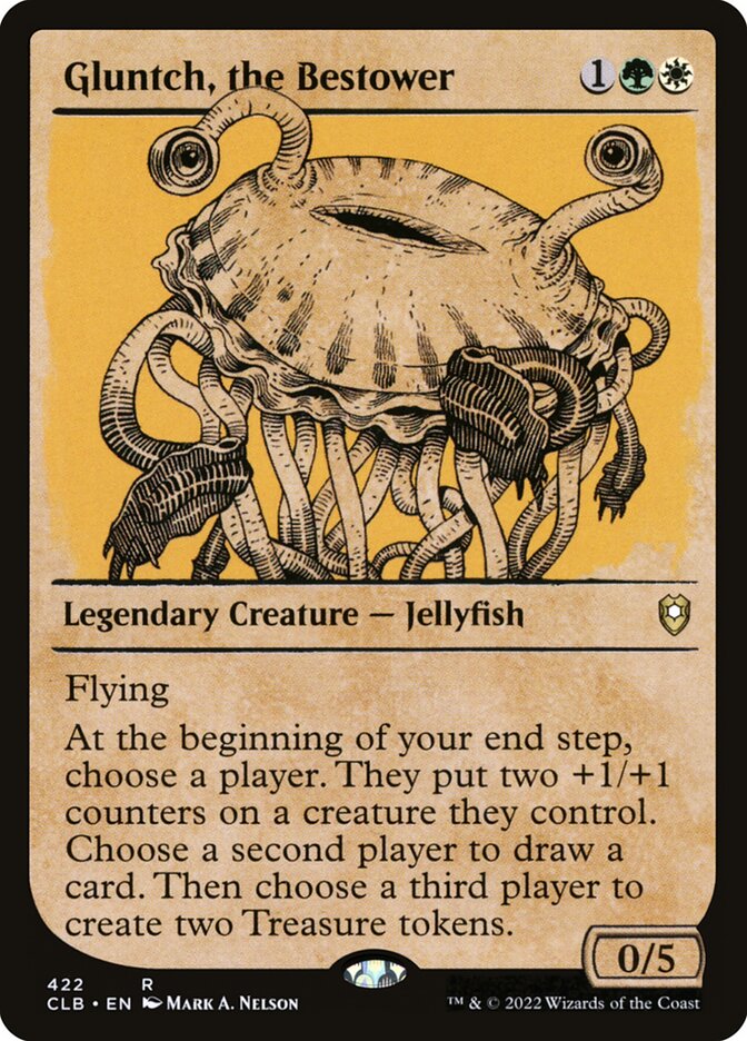 Gluntch, the Bestower - Commander Legends #422 Card Front