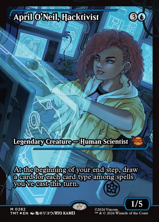 April O'Neil, Hacktivist Showcase #282