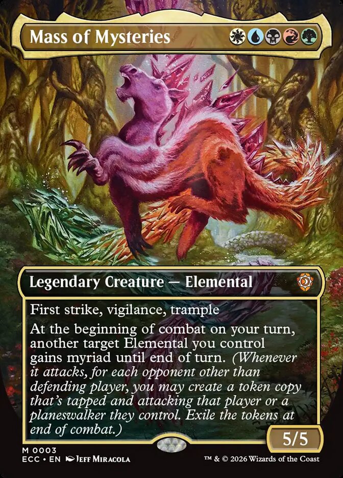 Mass of Mysteries Lorwyn Eclipsed Commander #003