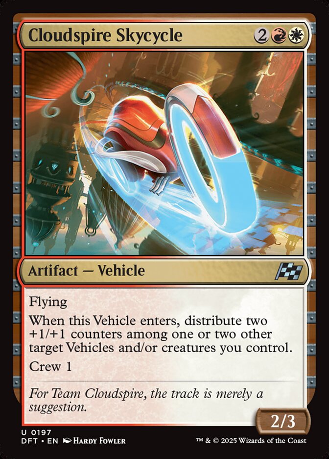 Cloudspire Skycycle Aetherdrift #197