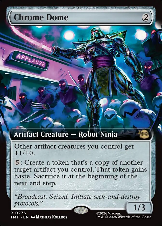 Chrome Dome Extended Art #276