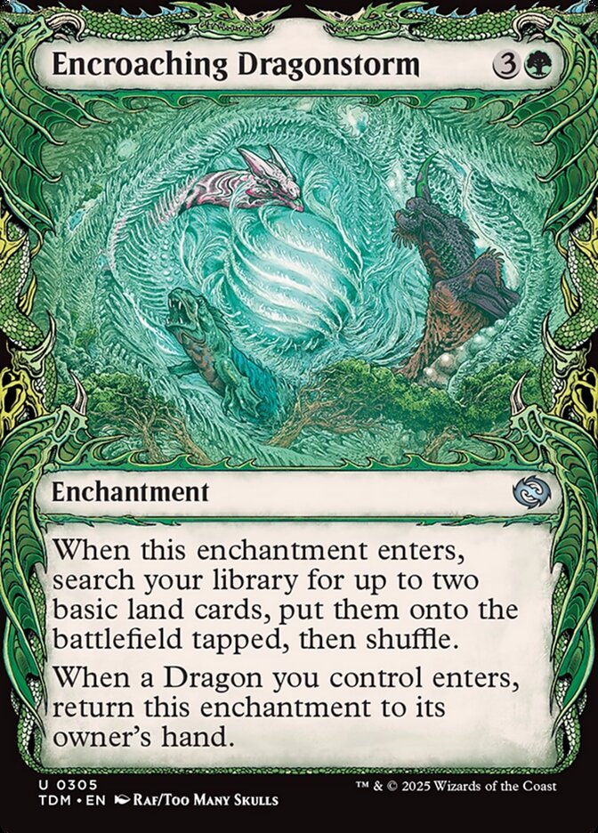 Showcase Encroaching Dragonstorm Tarkir Dragonstorm #305