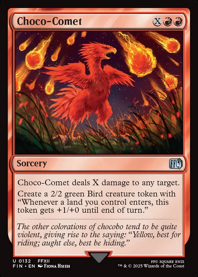 Choco-Comet Final Fantasy #132