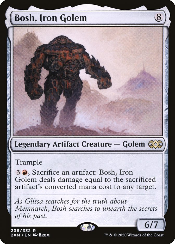 Bosh, Iron Golem Double Masters #236 Card Front