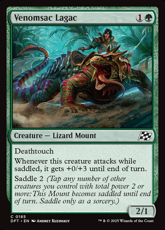 Venomsac Lagac Aetherdrift #185