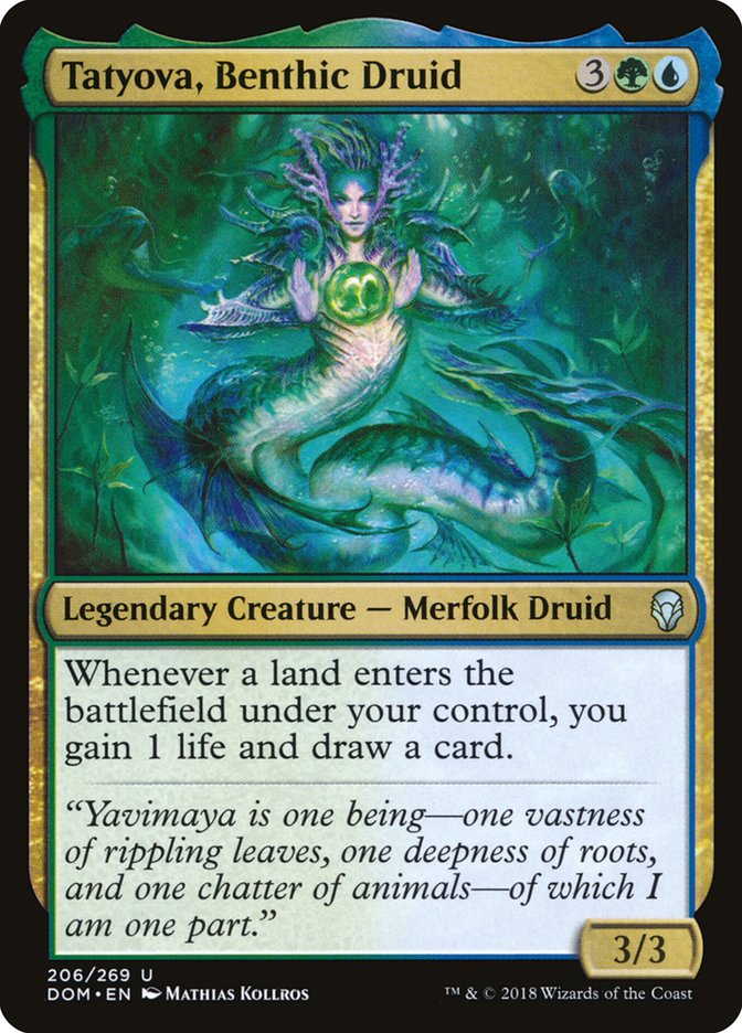 Tatyova, Benthic Druid Dominaria #206