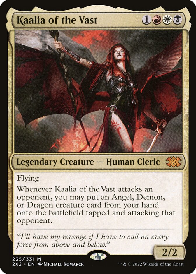 Kaalia of the Vast Double Masters 2 #235 | MTG Singles