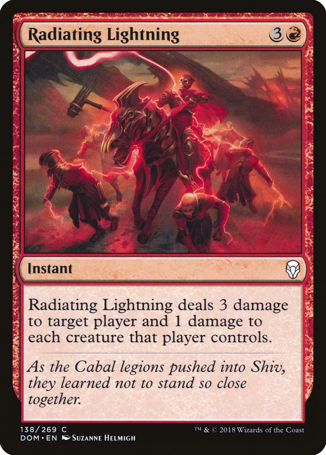 Radiating Lightning Dominaria #138