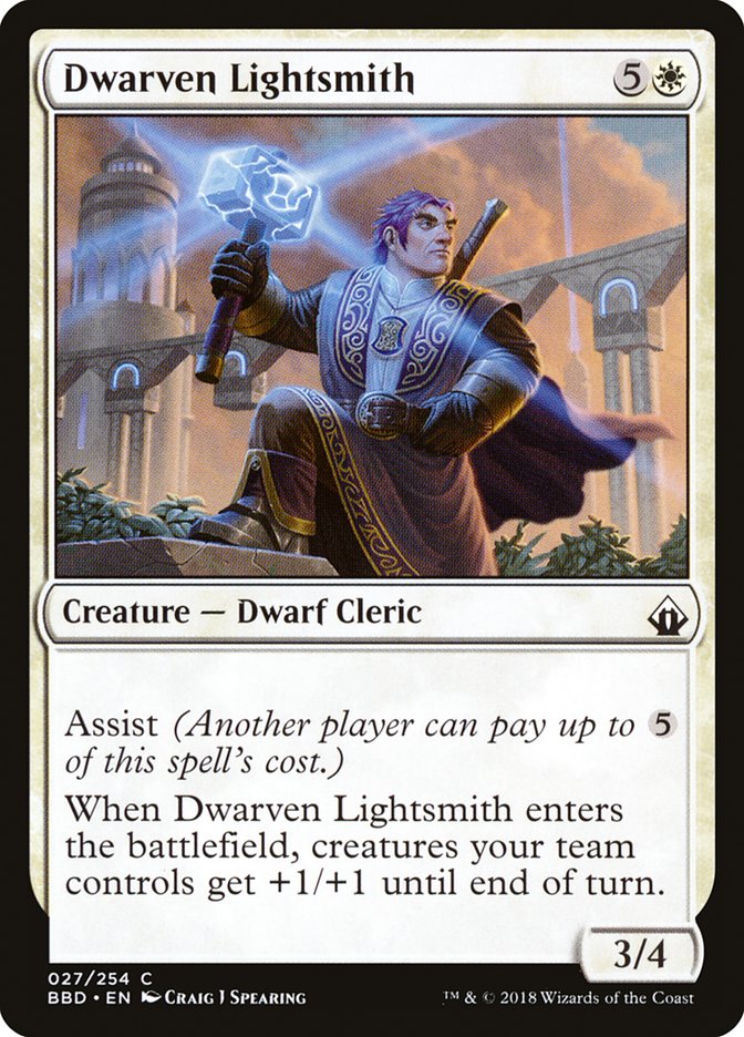 Dwarven Lightsmith Battlebond #027 | Magic! The Gathering Single