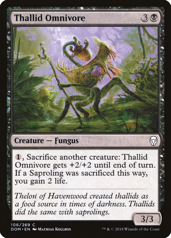 Thallid Omnivore Dominaria #106