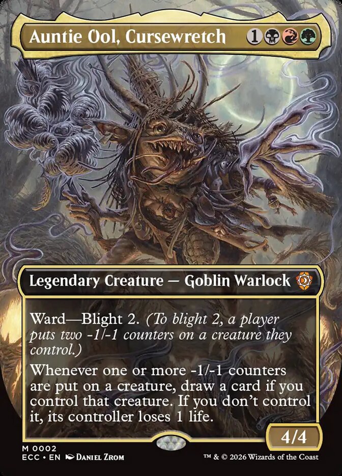 Auntie Ool, Cursewretch Lorwyn Eclipsed Commander #002