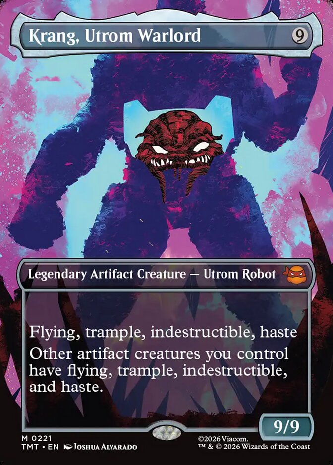 Krang, Utrom Warlord Borderless Silhouette #221