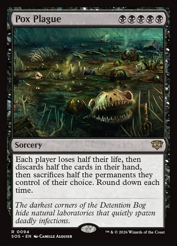 Pox Plague Secrets of Strixhaven #094Card Front