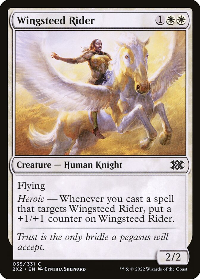 Wingsteed Rider Double Masters 2 #035 | MTG Singles