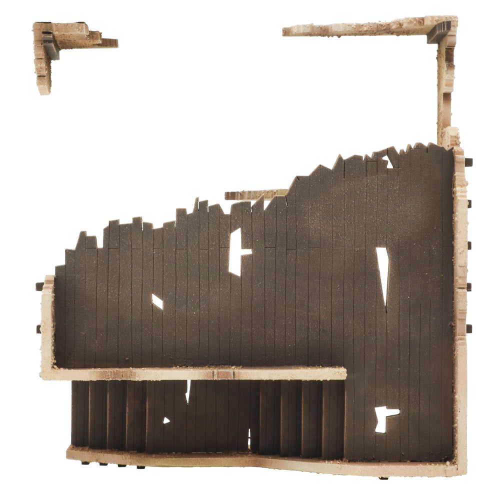 MDF Building Ruins Gaming Terrain