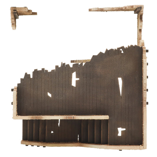 MDF Building Ruins Gaming Terrain